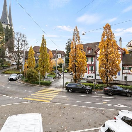 Bright, Central & Modern Apartment Lucerne Exterior foto