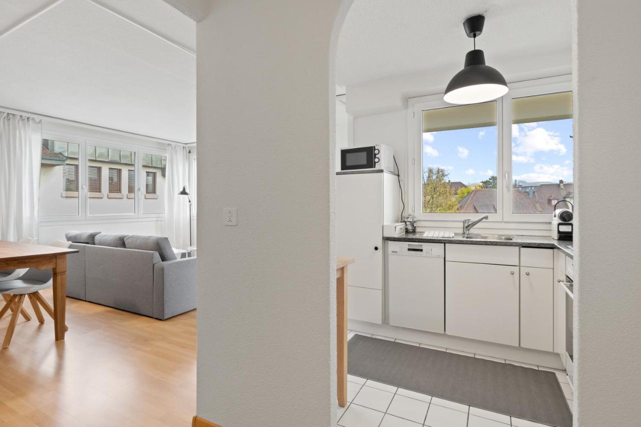 Bright, Central & Modern Apartment Lucerne Exterior foto