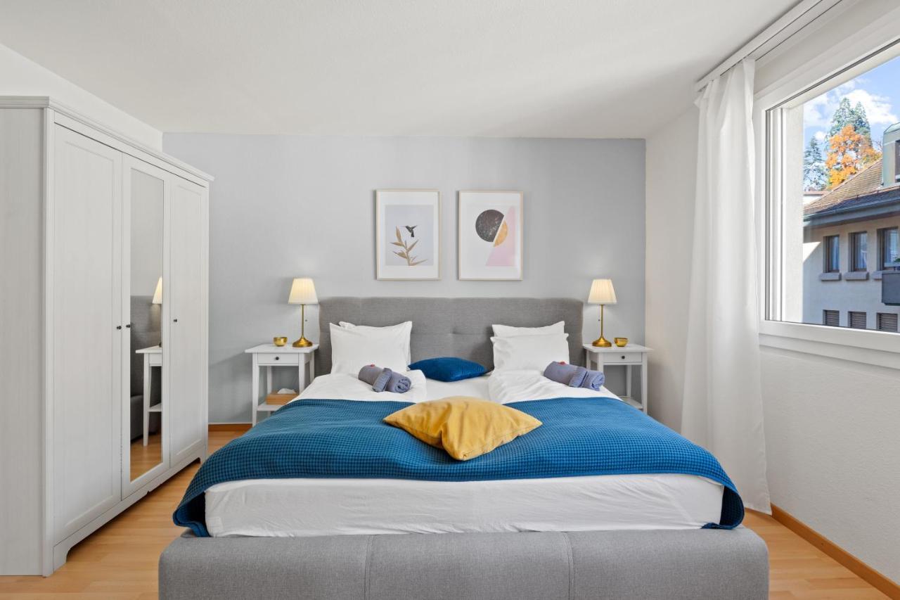 Bright, Central & Modern Apartment Lucerne Exterior foto