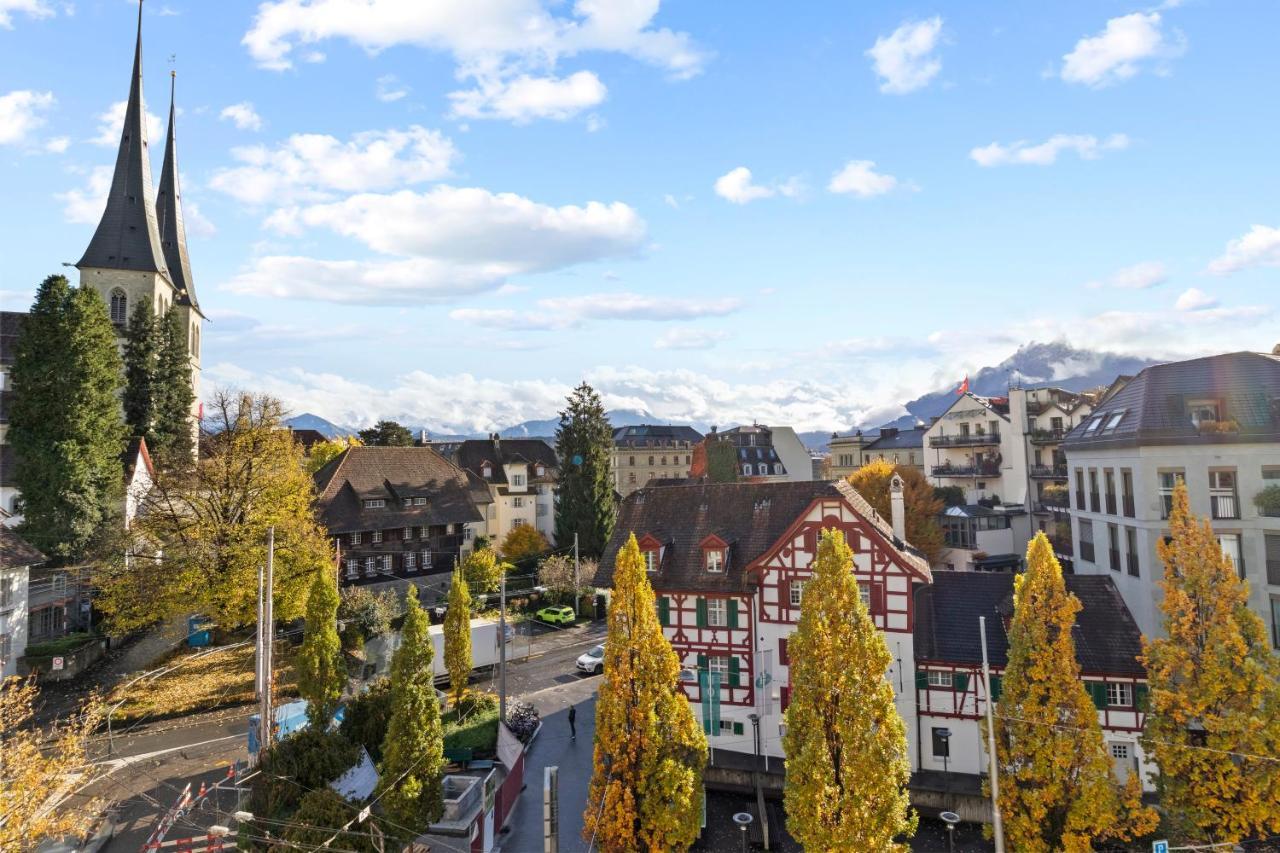 Bright, Central & Modern Apartment Lucerne Exterior foto